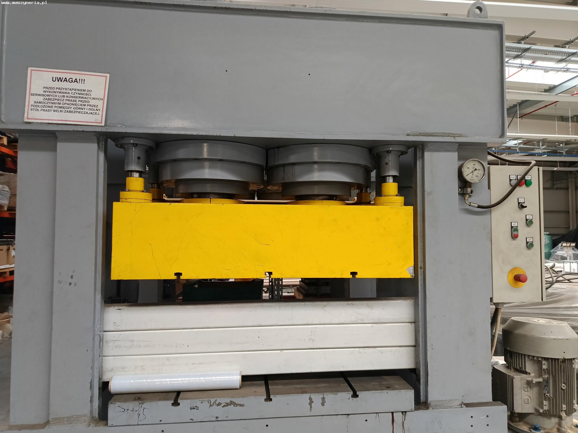 Pressa idraulica HYDRASAN 350 T in vendita - foto 3